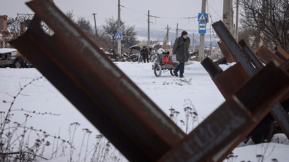 Rusové ostřelovali východoukrajinskou Družkivku